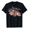 thumbnail image 4 of Blouse de Mode Imprimée de Noël, T-Shirt à Manches Courtes Décontracté, 4 of 8