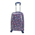 thumbnail image 3 of Protege 20" Hardside Kids Pilot Case Carry-On Luggage, Flower Print, 3 of 9