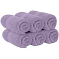 thumbnail image 7 of White Classic Hotel Collection Luxury Soft Cotton Hand Towels, Lavender, 16 x 30, 6 Pack, 7 of 7