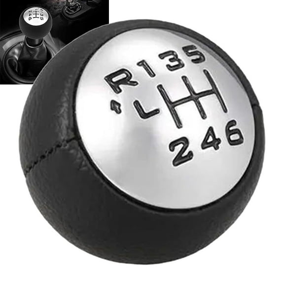 Manual Gear Knob 6-Speed Car Shift Knob Easy Installation Faster And Smoother Shifting High Universality Fitment