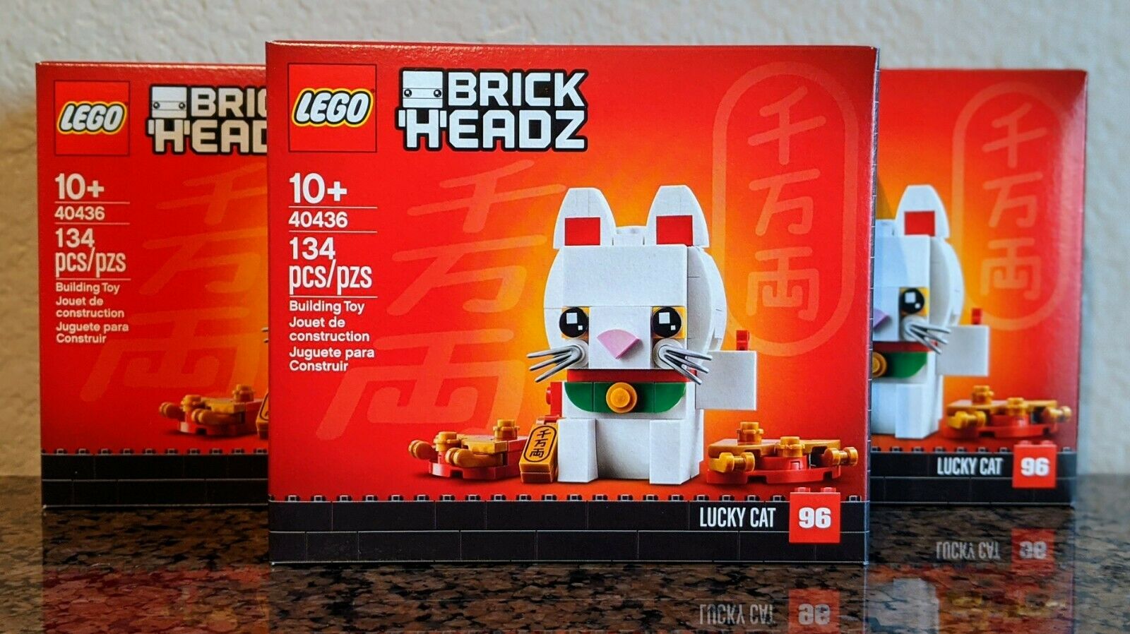 lucky cat lego