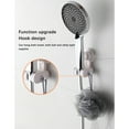 thumbnail image 4 of Xingzhi Support de Douche Réglable Mural Universel Multifonctionnel Démontable Pratique Durable Blanc, 4 of 9