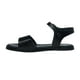thumbnail image 3 of Sandalia Para Mujer Casual Ajustable Tipo Piel Negro Cómoda negro 24 Incógnita 108D1F, 3 of 7