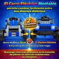 thumbnail image 3 of Carro Electrico Montable 2 En 1 Little Monkey Infantil Control Remoto 12 V, 3 of 9