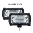 thumbnail image 1 of Yellow 120W 3000K Car Sunlight Modified Lights White LED Work Light For Car Motorcycle SUV 4WD ATV LED Car Headlights, 1 of 1