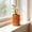 Orange, variant on GeBuSn Orchid Pots with Holes and Saucer, 4 Inch Ceramic Slotted Orchid Planter Pots for Repotting Indoor Outdoor Plant, Elegant Orange White and Dark Green (Dark Green)