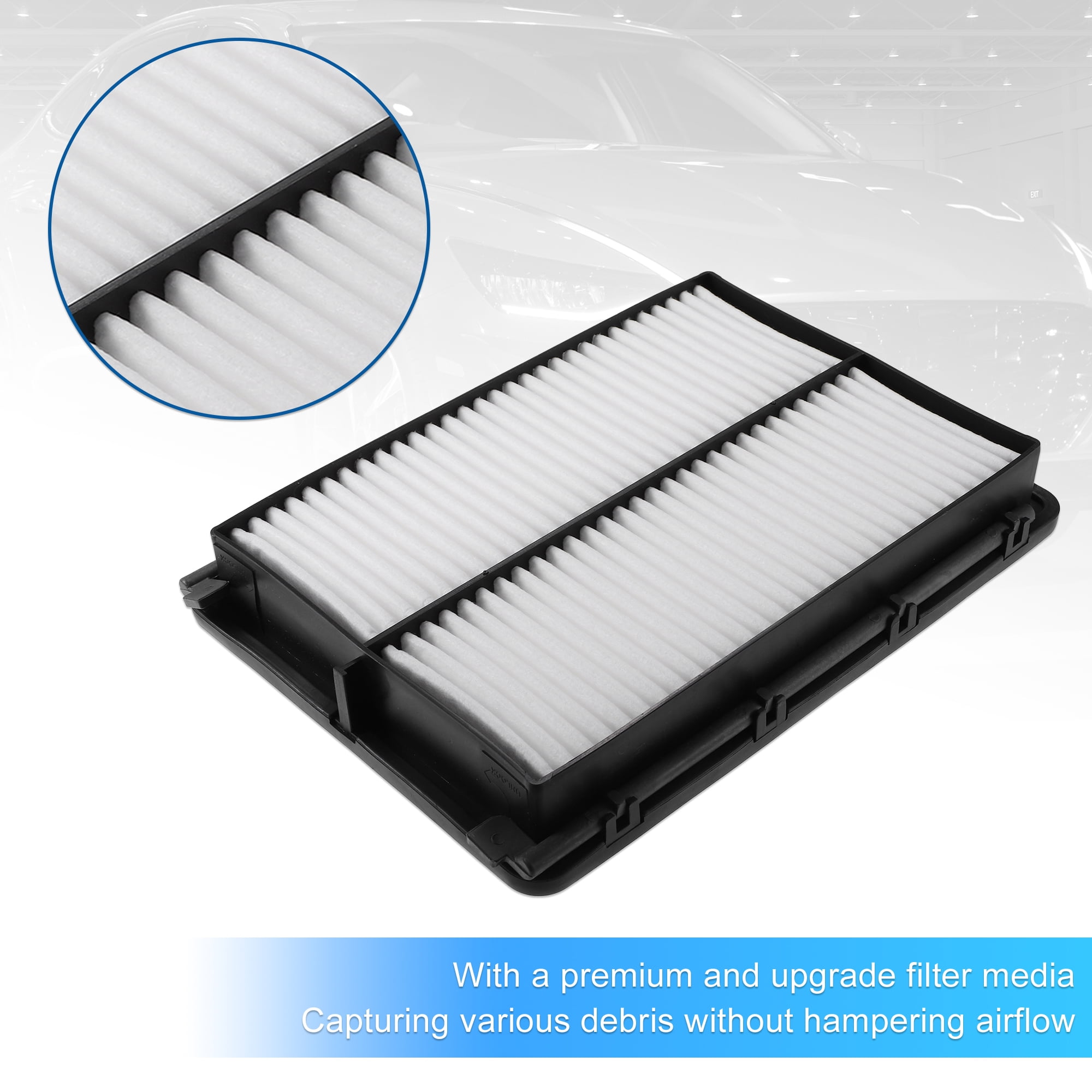 Unique Bargains Engine Air Filter and Cabin Filter for Hyundai Sonata 2015-2019