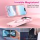 thumbnail image 3 of Funda Casehas para iPhone 17 Pro 6.3" con soporte magnético rosa, 3 of 8