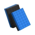 thumbnail image 3 of 2 piezas Almohadilla para barra tapete de absorción de impactos para pesas alfombrilla antideslizante para ejercicios material PVC portátil adecuada para clubes deportivos Negro Azul 50x33x4cm, 3 of 8
