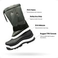 thumbnail image 4 of Burudani Men's Waterproof Hiking Winter Snow Boots Insulated Fur Liner Lightweight Outdoor Tall Boots, 4 of 5