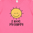thumbnail image 4 of Inktastic I Love My Grumpy Cute Sunshine Boys or Girls Baby T-Shirt, 4 of 5