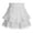 White, variant on Hxshgdsn Ruffle Mini Skirt for Womens Elastic High Waist Dress Casual Summer Skirts Trendy Streetwear(White/XL)