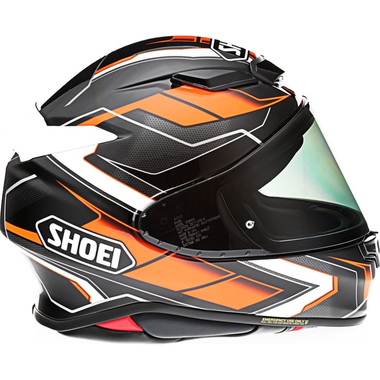 Shoei RF-1400 Prologue Helmet - TC-8 Black/Orange - Walmart.com