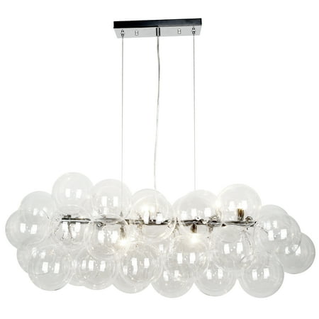 

10LT Horiz. Pendant PC w/ Clear Glass