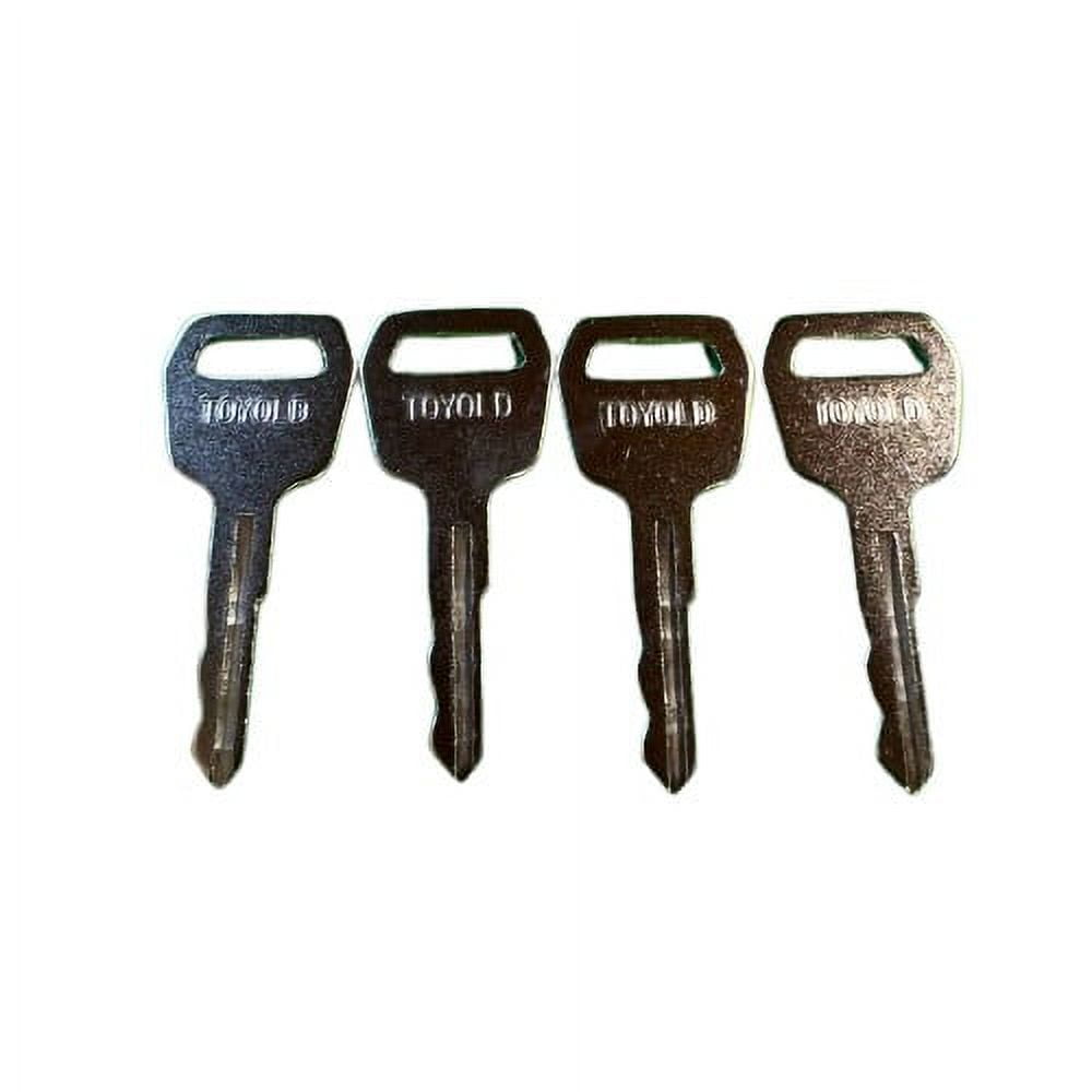 3-Pack 1A Ignition Keys For Newer Nissan & Unicarriers Forklifts (Part KEY00-GB01A)