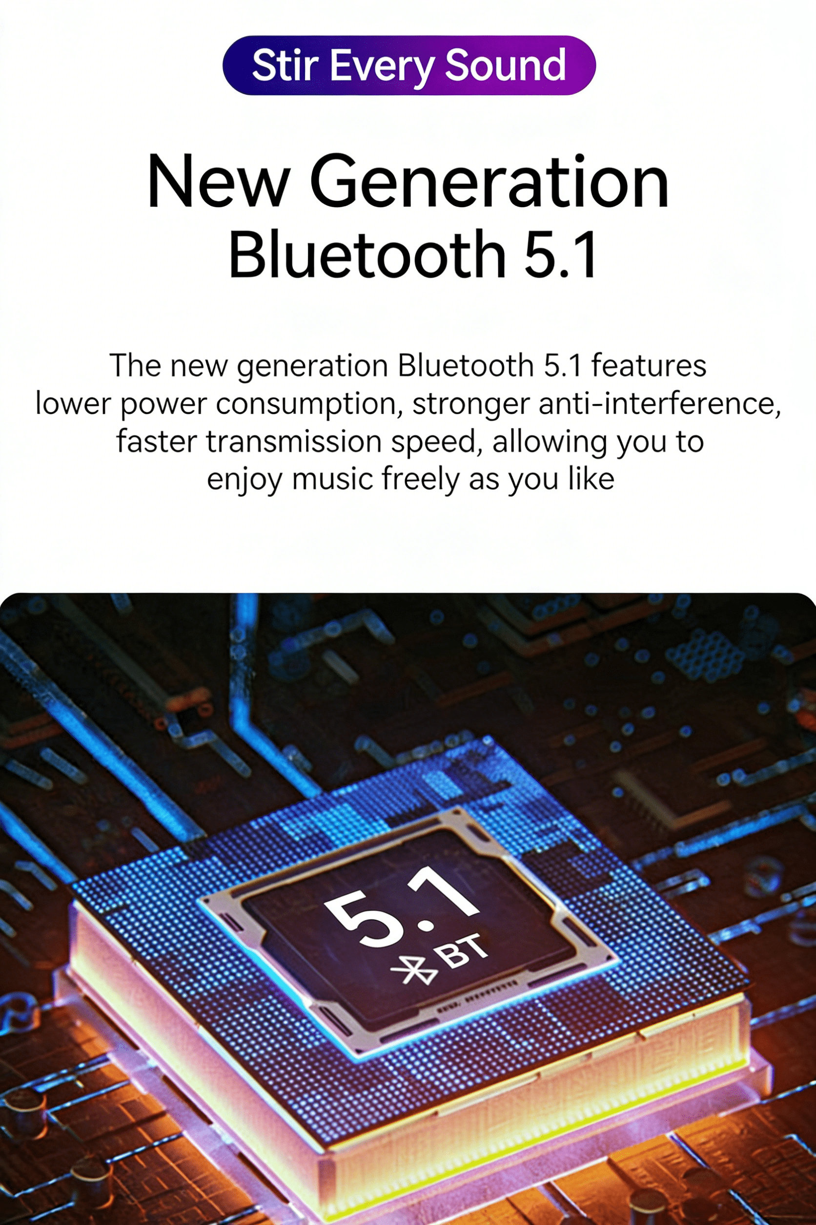 New Portable Bluetooth Speaker, Fabric Design with TF Card Playback, Dual Magnet Deep Bass & Hi-Fi Sound, Long Battery Life, Compact for Home, Outdoor Gatherings & Picnics