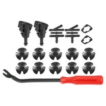 Unique Bargains 19 Pcs Front Windshield Wiper Washer Nozzle Spray Jet Kit 47185 for Mitsubishi Eclipse 2006-2012