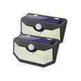 thumbnail image 1 of Luces solares para exteriores HMCITY 120 LED con sensor de movimiento IP65 2P, 1 of 6