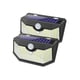 thumbnail image 1 of Luces solares para exteriores HMCITY 120 LED con sensor de movimiento IP65, 1 of 6