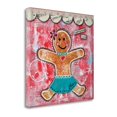 thumbnail image 2 of Tangletown Fine Art 'Gingerbread Love' Graphic Art Print on Wrapped Canvas, 2 of 3