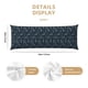 thumbnail image 3 of Balery Romantic Eiffel Tower Funda Protectora para Almohada Corporal de Algodón Hipoalergénico con Cierre(55 x 21 pulgadas), Almohadas No Incluidas, 3 of 6