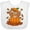 AA-White, variant on Inktastic Owl in a Pumpkin- Cute for Halloween and Thanksgiving Boys or Girls Baby Bib