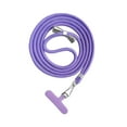 thumbnail image 1 of Cordón para teléfono, sistema de sujeción de seguridad, correa de seguridad universal de nailon para teléfono, correa para el cuello del teléfono para Púrpura Baoblaze cordón de teléfono, 1 of 8