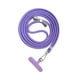 thumbnail image 1 of Cordón para teléfono antipérdida de nailon cruzado compatible con la mayoría de los teléfonos inteligentes Correa para el cuello para teléfono Púrpura, 1 of 9