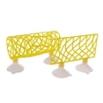 thumbnail image 3 of Túnel para peces Betta, cueva para dormir para Betta, adorno seguro para pecera, diseño hueco, cueva para Betta, cama para Betta para peces pequeños y Amarillo, 3 of 8