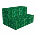 thumbnail image 1 of Tropical Foldable Mattress, Various Jungle Elements, 74.8" x 35.4", Fern Green Hunter Green, by Ambesonne, 1 of 4