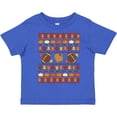 thumbnail image 3 of Inktastic Ugly Thanksgiving Sweater Design with Turkey and Football Boys or Girls Toddler T-Shirt, 3 of 5