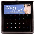 thumbnail image 1 of Rhinestone Nose Ring Nose Studs for Women Men 24PCS, 1 of 2