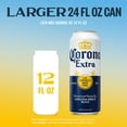 thumbnail image 6 of Corona Extra Mexican Lager Import Beer, 24 fl. oz. Single Beer Can, 4.6% ABV, 6 of 9