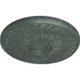 thumbnail image 3 of Ekena Millwork 20"OD x 1 3/8"P Randee Ceiling Medallion (Fits Canopies up to 3 7/8"), Hand-Painted Athenian Green Crackle, 3 of 6