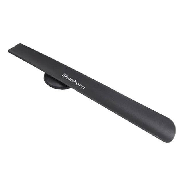 Cuerno de Zapato de Primera , Elevador de Zapatos, Herramienta Auxiliar de Nailon Resistente para Zapatos, Cuerno de Zapato para Botas Y Zapato Negro Sunnimix cuernos de zapatos