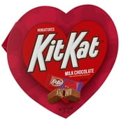 Kit Kat Miniatures Milk Chocolate Wafer Valentine's Day Candy, Gift Box 6.4 oz
