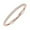 A - Rose Gold, variant on SFTING Wedding Band 925 Sterling Silver Stackable Half-Eternity Rings for Women Gold Size 7