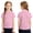 Light pink#01, variant on Grblisyd Girls Boys School Uniform Short Sleeve Polo Shirt Button Closure Comfortable & Soft Casual Back to School Clothes