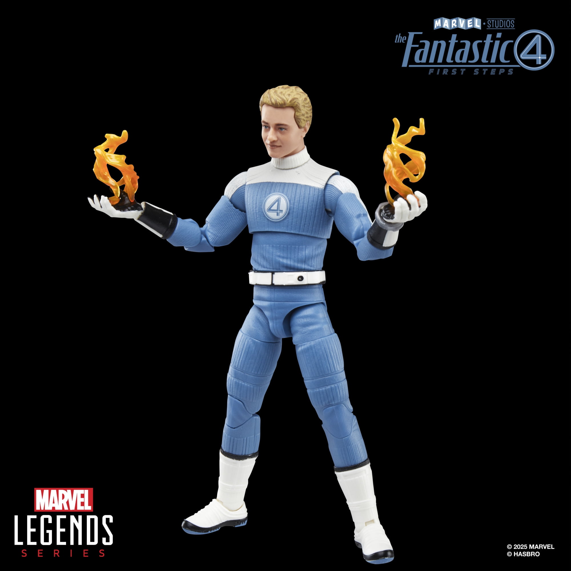Marvel Legends Series Johnny Storm, The Fantastic Four: First Steps 6" Action Figure
