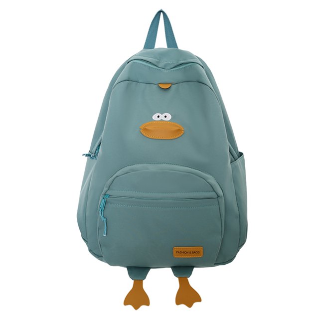 Mochila Hombro para Estudiante Con Correa Ajustable Nailon Pato