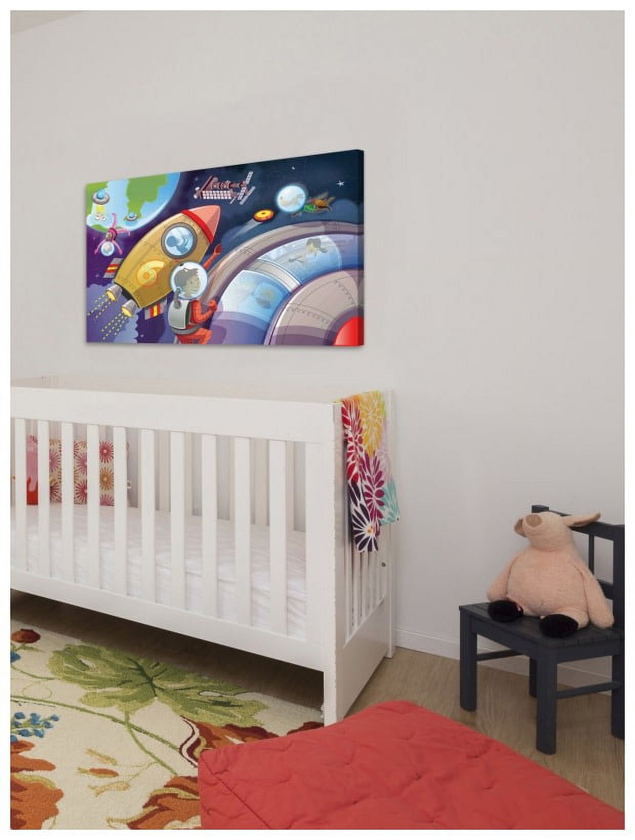 Marmont Hill "Astronauts" by Curtis Painting Print on Canvas