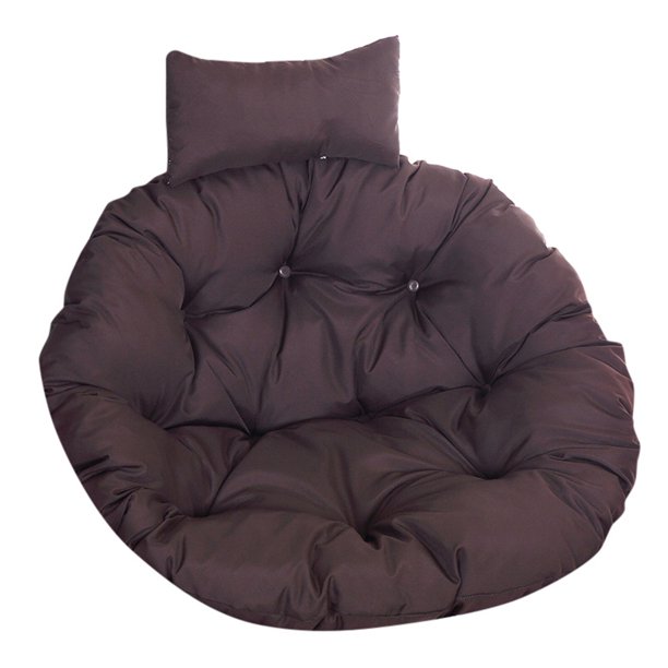 Cojín grueso para silla de Papasan, cómodo cojín para silla colgante, hamacas, columpio para jardín, decoración interior y exterior, regalo Fivean unisex