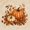 Halloween 03, variant on Homewish Thanksgiving Pumpkin Twin Comforter Sets, Botanical Leaves Bedding Set, Beige Teal Brown Orange, Polka Dots Reversible, 2-Piece 1 Comforter and 1 Pillowcase