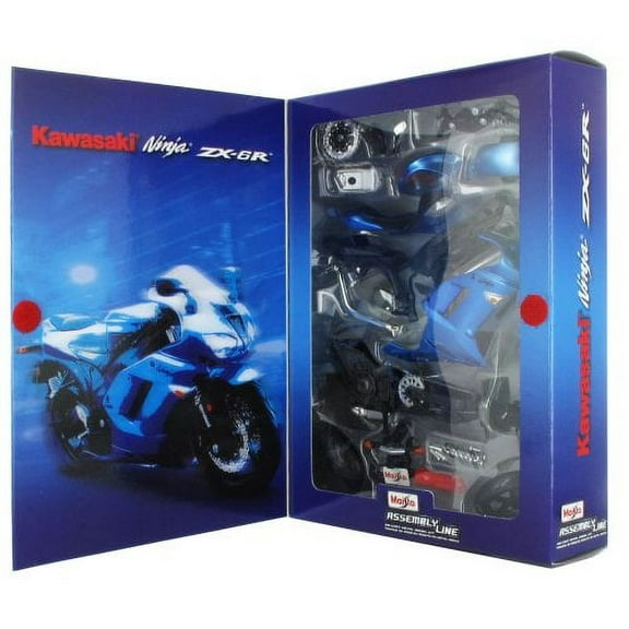 Maisto 1:12 Scale Kawasaki Ninja ZX-6R Assembly Kit