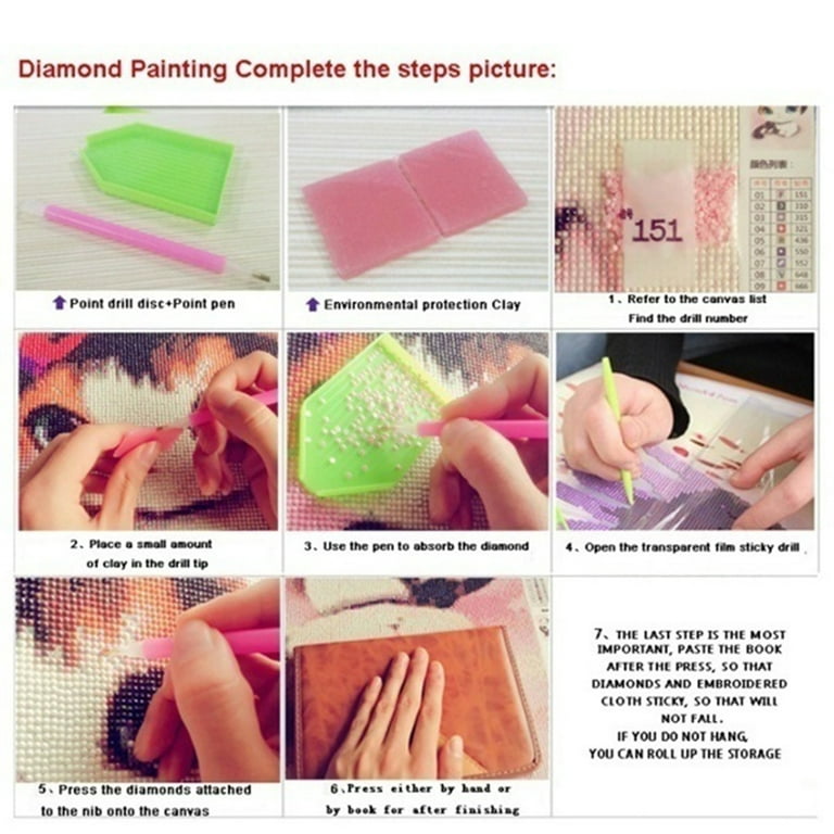 Diamond Painting Kits for Adults, Diamond Art, Crystal Gem Jewel Art Kits  for Adults Kids, 5D Diamond Painting by Numbers for Adults, Flowers Tiger