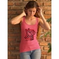 thumbnail image 2 of Never Lose Your Hope Sign Racerback Tank Women -Image by Shutterstock, Female x-Small, 2 of 4