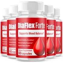 DiaFlex Forte Blood Support Pills Advanced Formula Vitamin Supplement DiaFlexForte 300 Capsules