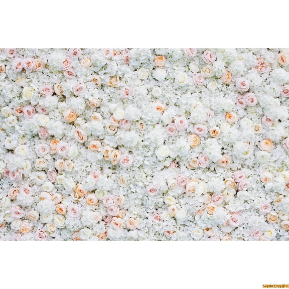 Pink Rose Flower Wall Photo Background Wedding Bridal Shower Photography Backdrop r Baby Portrait Photo Background