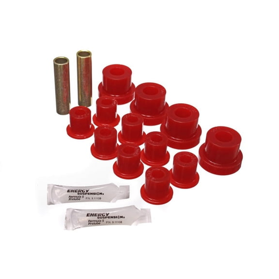Energy Suspension Cj Frt Sprg Bush - Red
