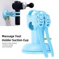 thumbnail image 5 of Suodoka Massage Gun Holder Wall Mount Percussive Muscle Massager Tool Stand Suction Cup Bracket for Back Neck Shoulders Pain Relief Relaxation Hands-Free Recovery Equipment Fits Most Guns Blue, 5 of 5